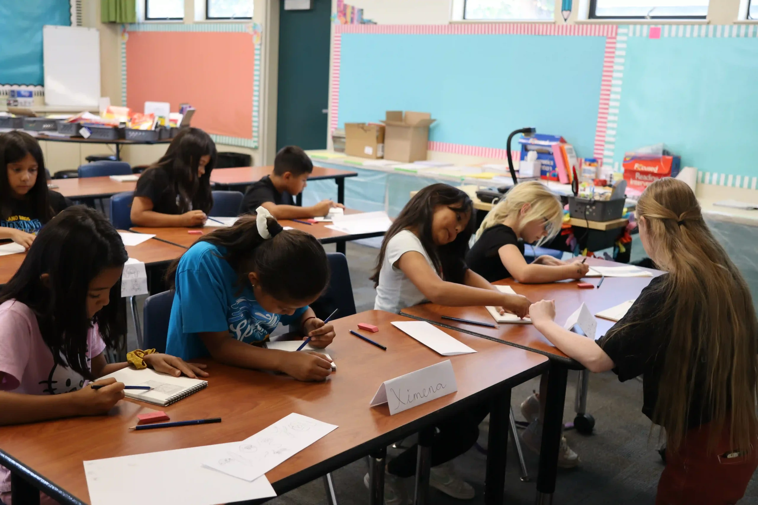 Students Drawing at UCMA