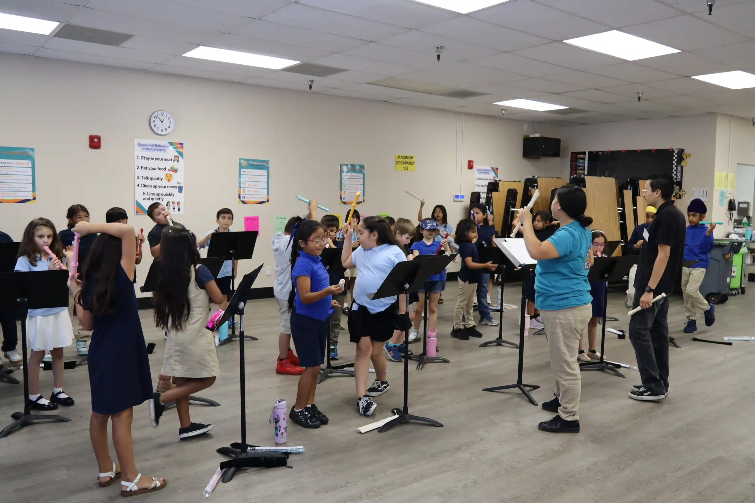 UCMA Students Flute Practice