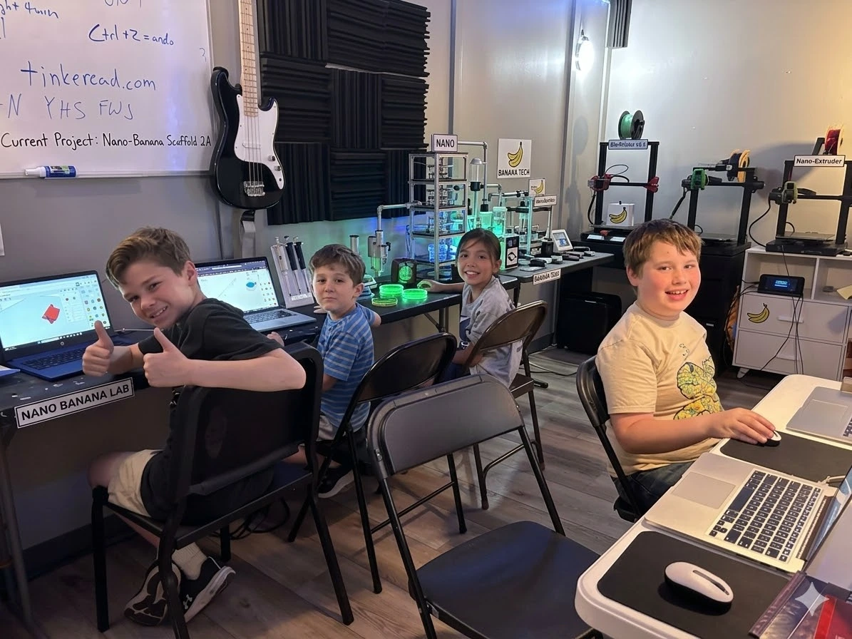 3D Printing Students at UCMA